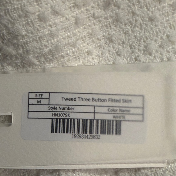 Vici Tweed Mini Skirt Sz M NWT - Picture 2 of 3